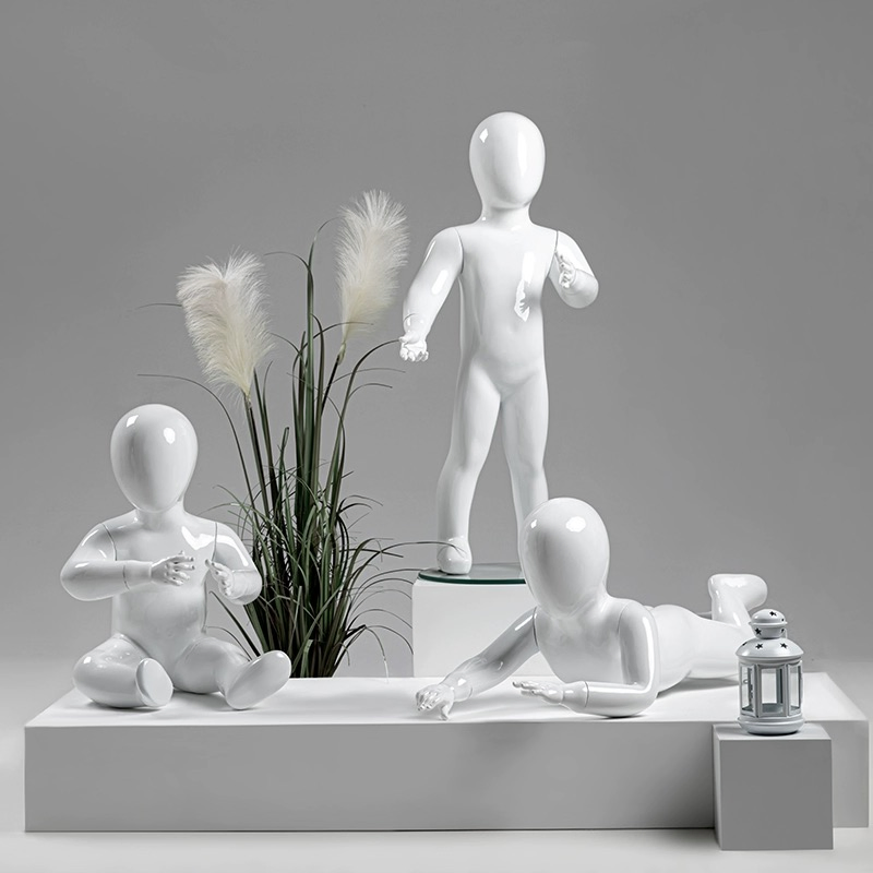 Full Body Wholesale Realistic Kids Mannequins White for Sale