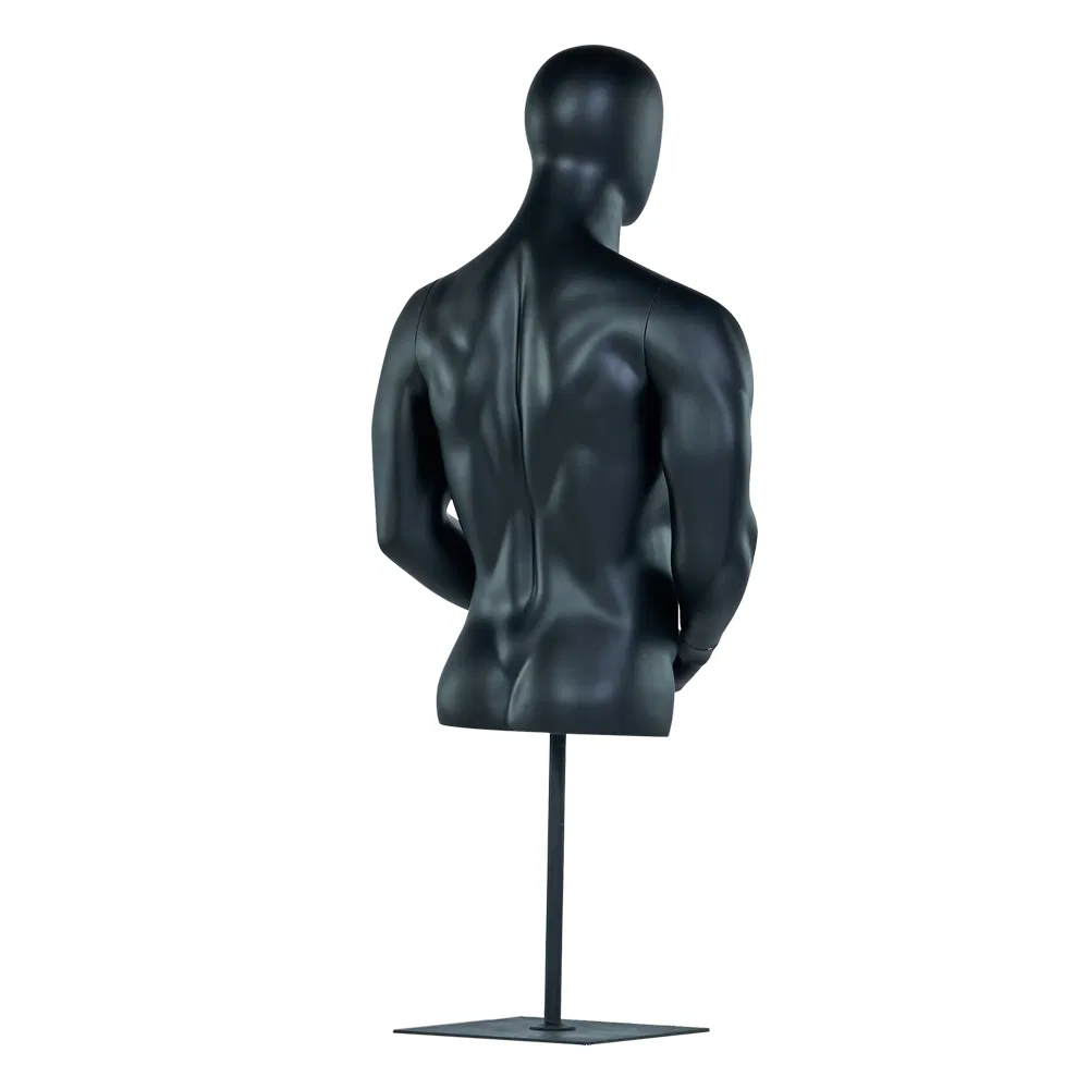 Good Quality Male Torso Sport Mannequin Half Body Strong Mannequin Wholesale Muscular Fiberglass Mannequins