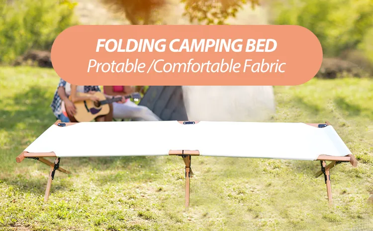 Outdoor Wooden Racks Folding Camping Tripod