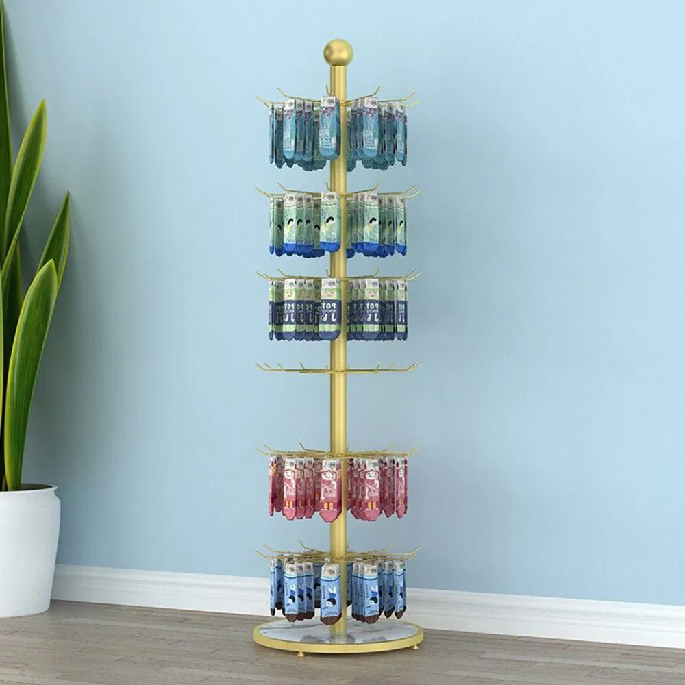 Multi Layer Suspended Floor Standing Rack