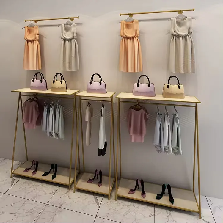 Clothing Display Rack Metal Boutique
