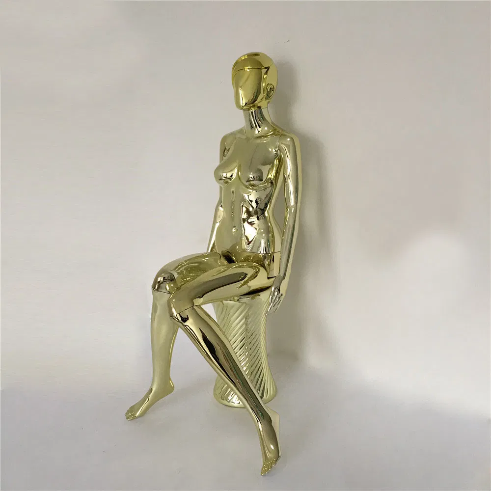 Plastic Female Mannequin with Hair Realistic Store