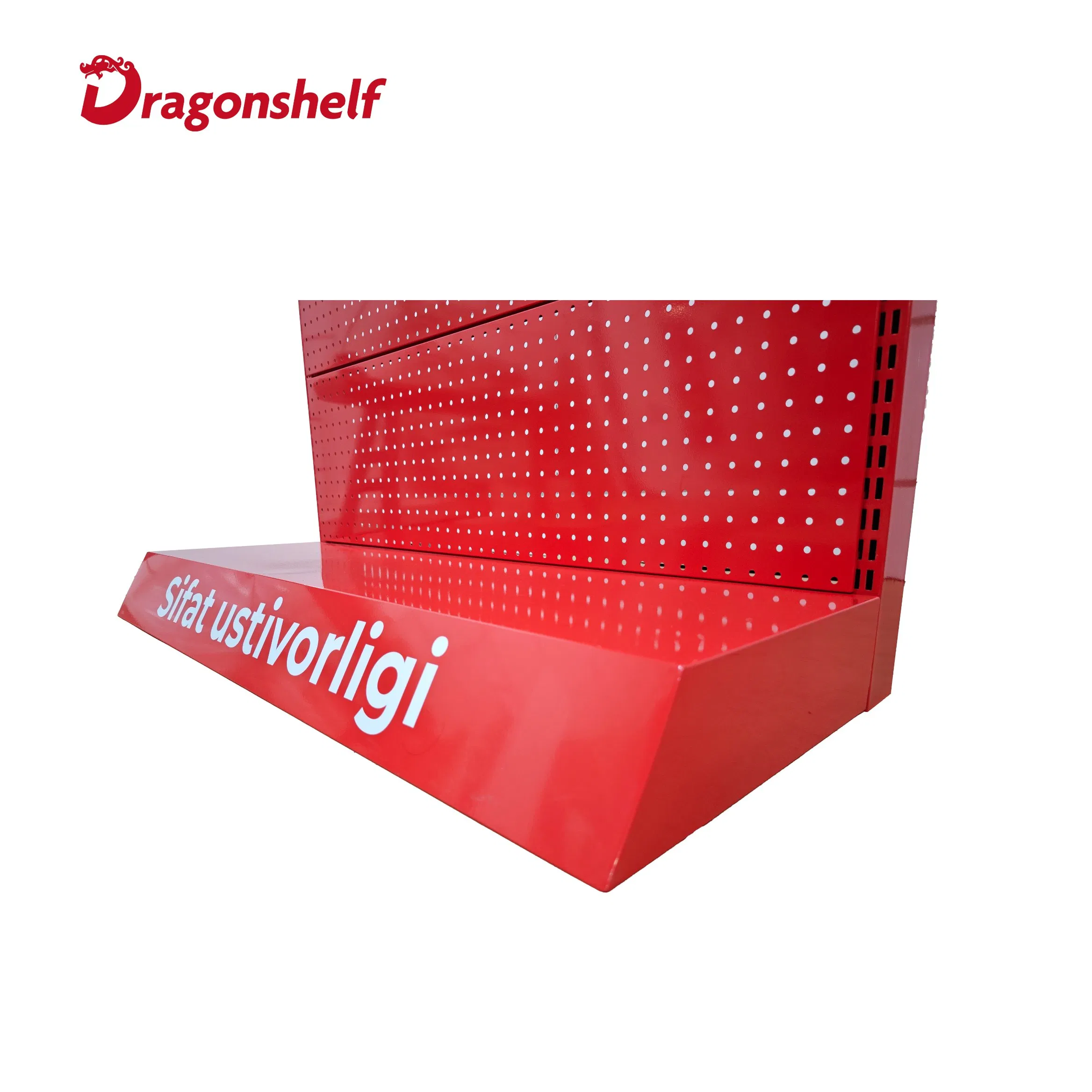 Customized Metal Pegboard Tools Accessory Hanger Display Rack for Hardware Retail Store