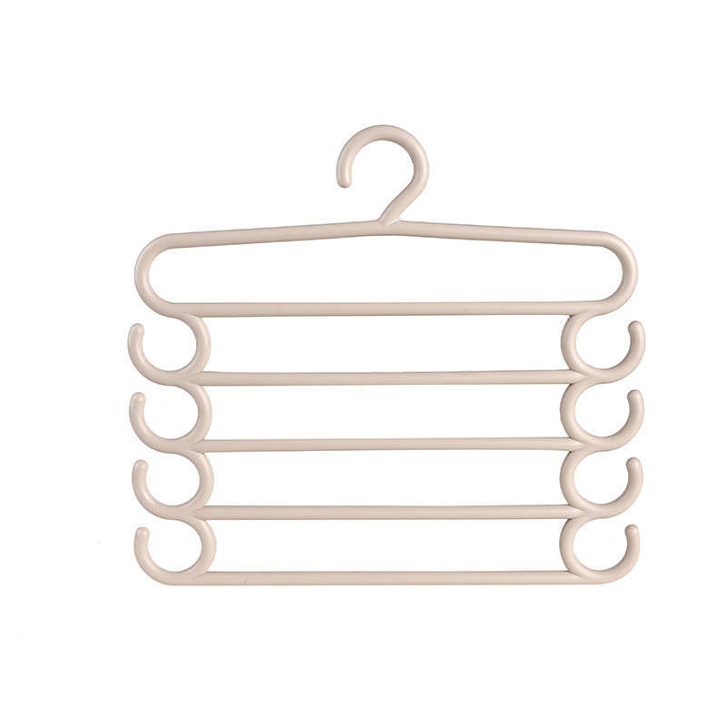 Plastic Hanger Five Layer Towel Hanging Clothes Hanging Rack