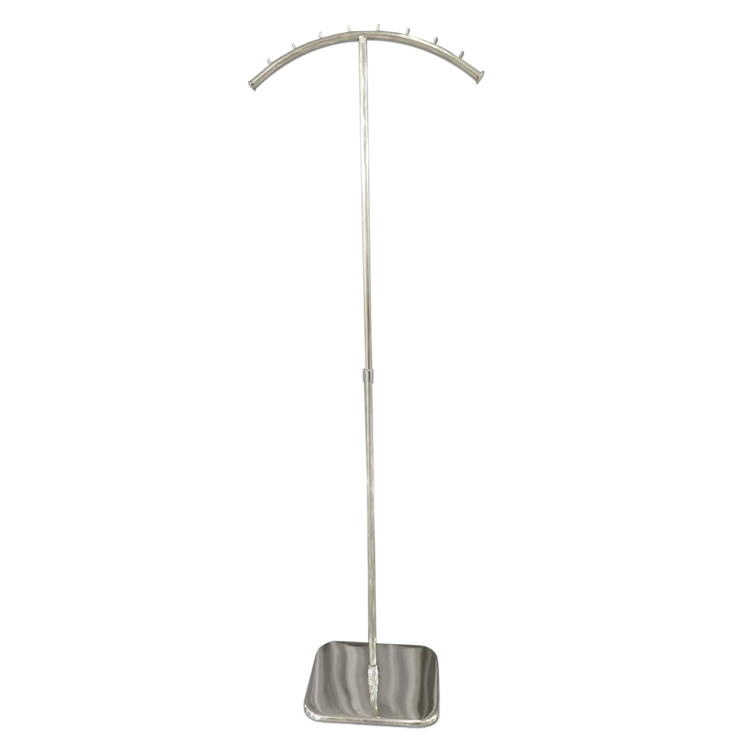 Heavy-Duty Metal Tree Display Rack Modern Clothes Hanger Stand with Metal Base