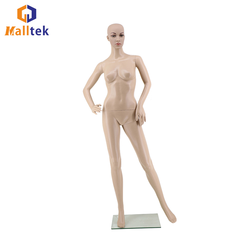 Full Body Skin Plastic Mannequin Wholesale Customizable Display Dummy for Clothing Store