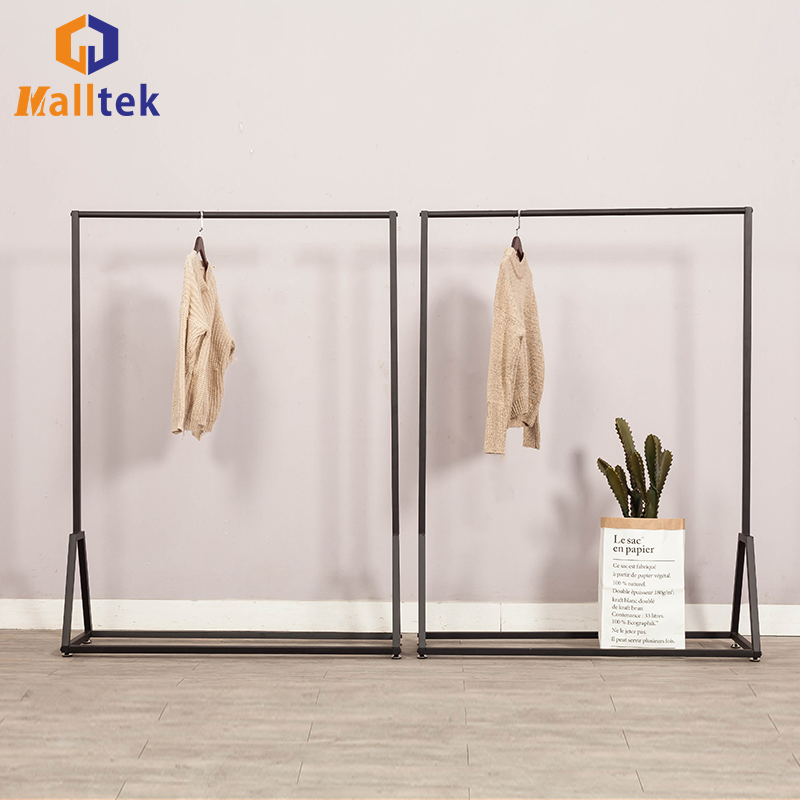 Wholesale Clothing Store Display Rack - Sturdy Floor Standing Garment Hanger &amp; Coat Rack for Shop