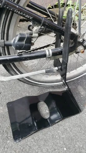 Bike Rack Vertical View