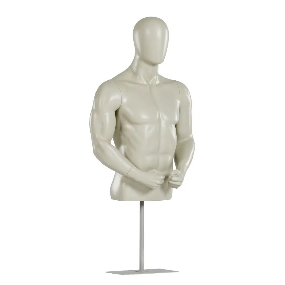 Half Upper Body Cheap Muscled Male Torso Mannequin