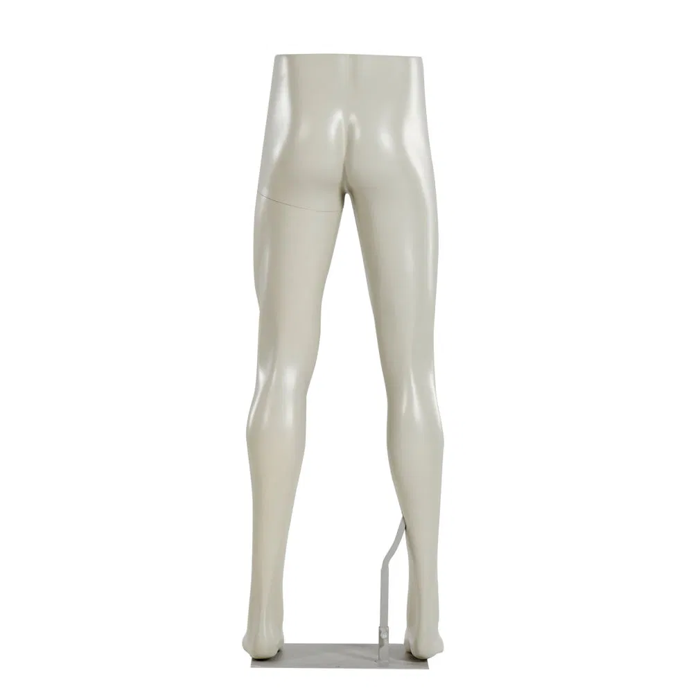 Realistic Jeans Fiberglass Half Body Male Mannequin Clothes Display