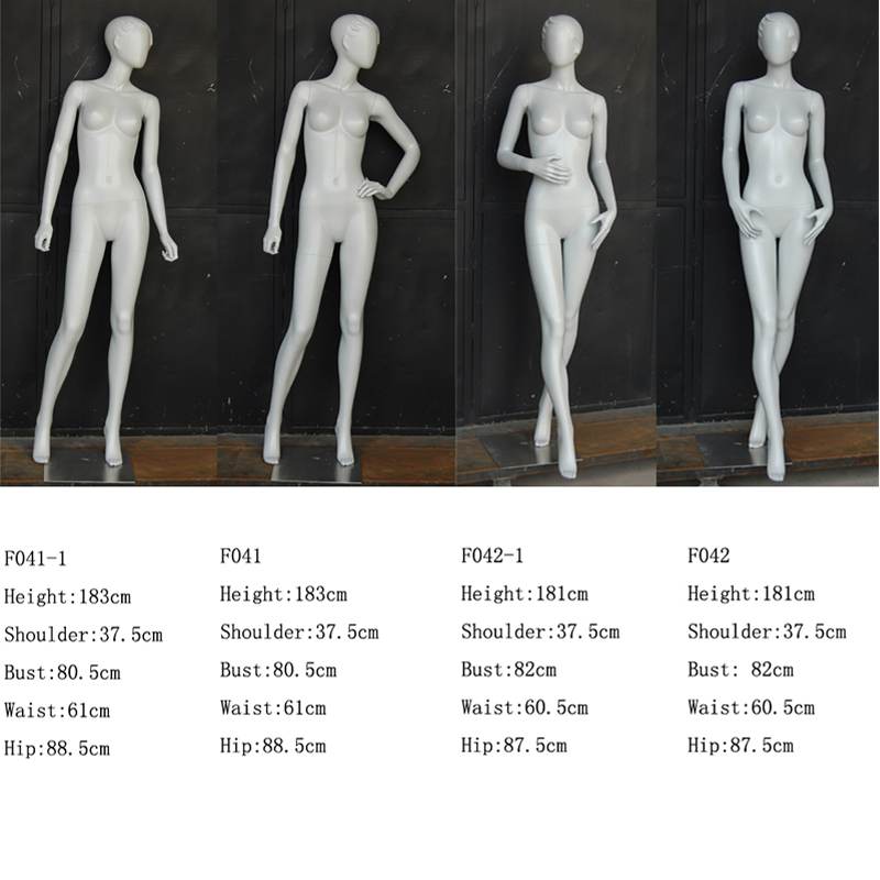 Custom Lady Fiberglass Clothes Display Headless Mannequin