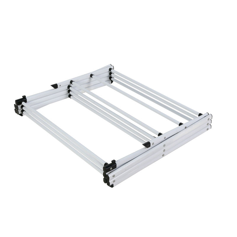 Factory Balcony Aluminium Portable Folding Dryer Cloth Hanger Stand Clothes Drying Rack