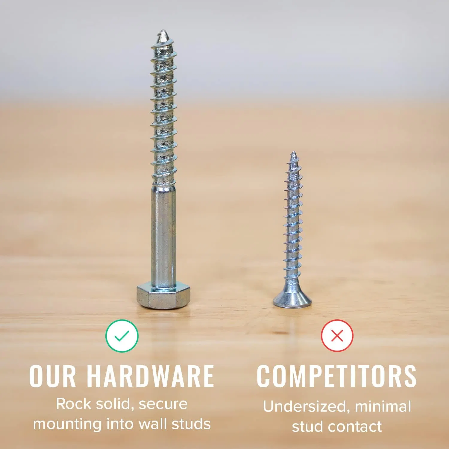 G-Carve Heavy Duty Wall Mount Garden Garage Tools Organizer Hanger Bars Rack