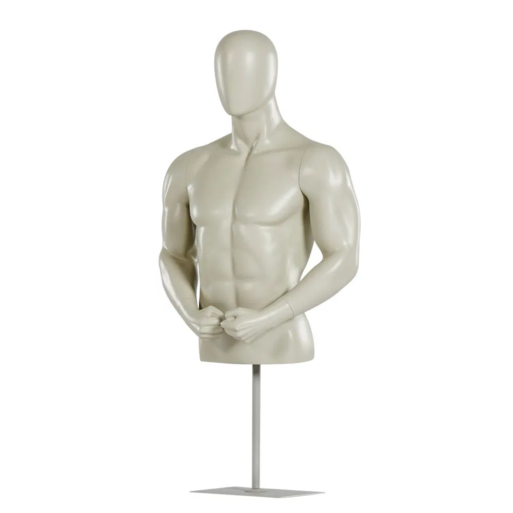 Half Upper Body Cheap Muscled Male Torso Mannequin