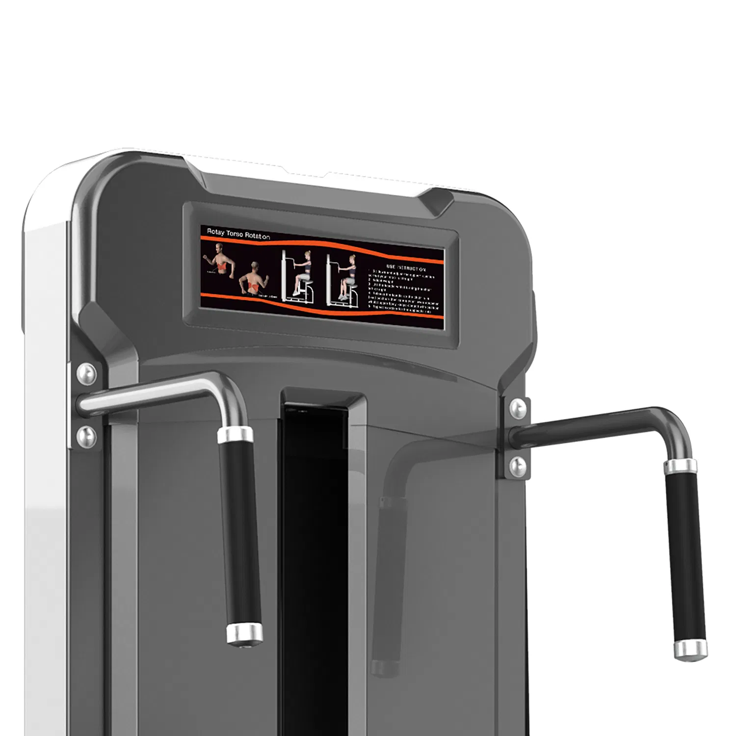 Factory Direct Supply High Quality Bodybuilding Pin Loaded Fitness Gym Equipment Rotary Torso Rotation for Exercise Good Price