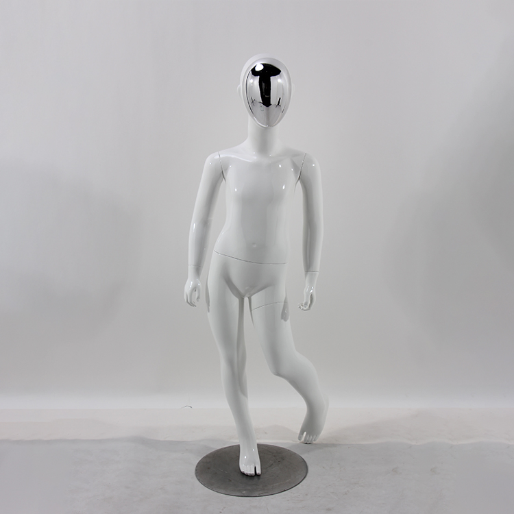 Wholesale Fiberglass Manikin Kids Mannequin Standing Boy Full Body Kids Mannequin