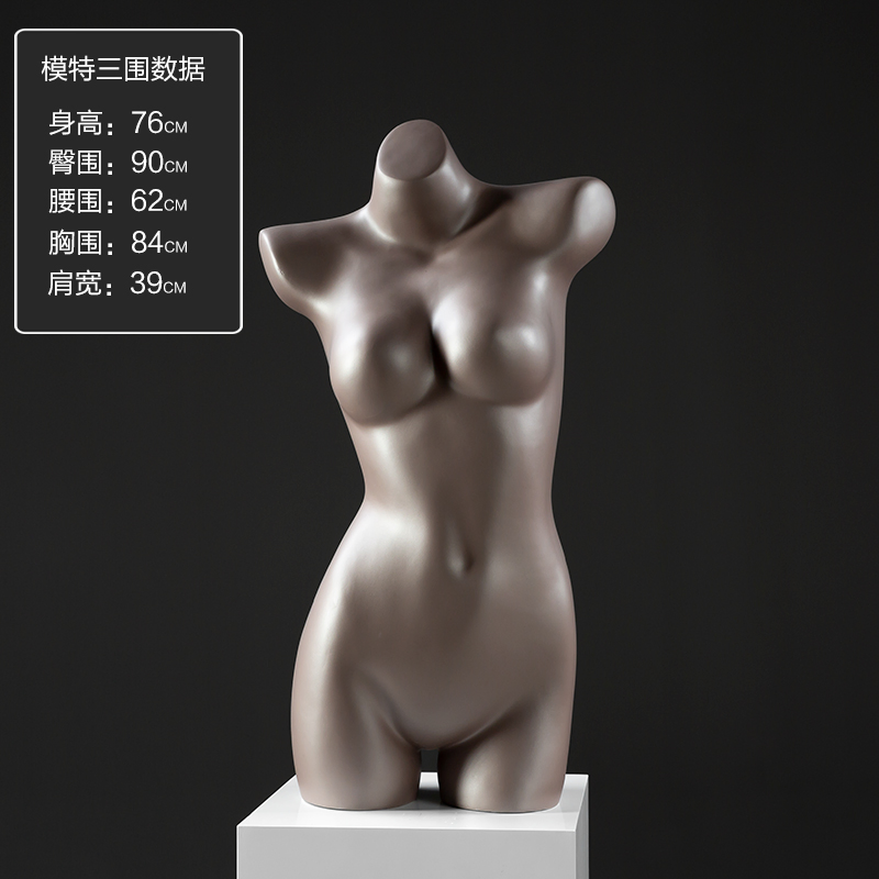 High Quality Fiberglass Life Size Sex Body Female Torso Underwear Mannequin