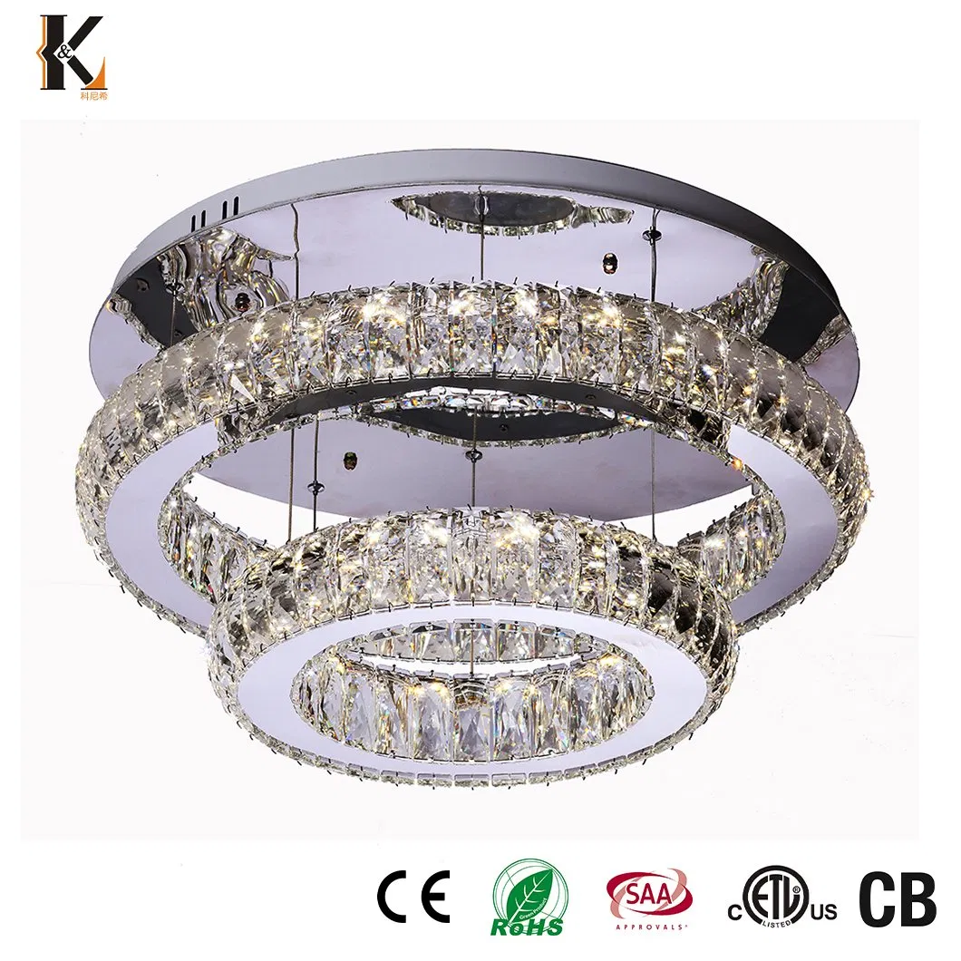 Luxury Chandeliers China Dropshipping Modern Large Luxury Crystal Chandelier Long Staircase Spiral Hotel Villa Chandelier