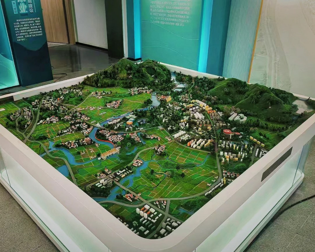 Office Decor: Custom Terrain and Landform Simulation Model, Handcrafted Art