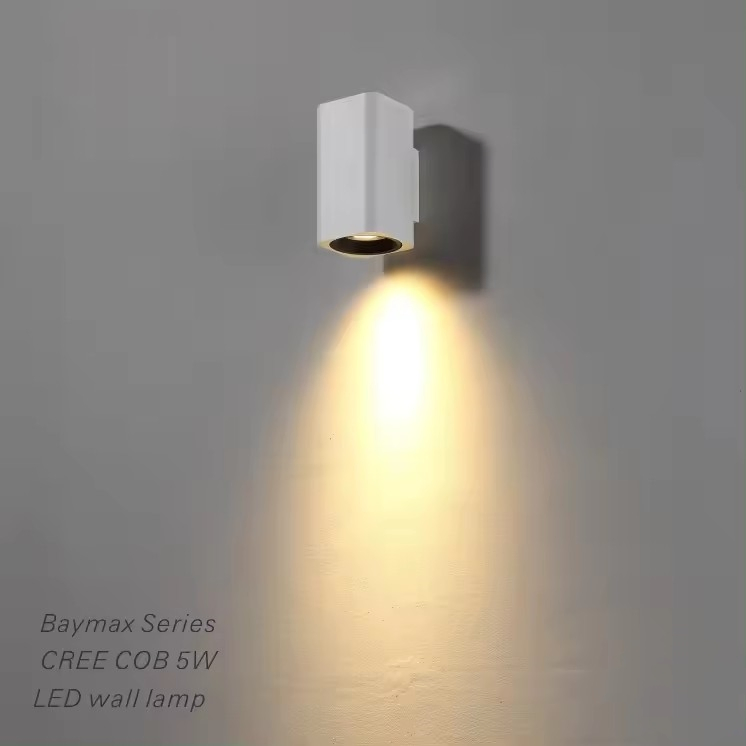 Sleek 5W Modern LED Wall Sconce for Chic Bedrooms
