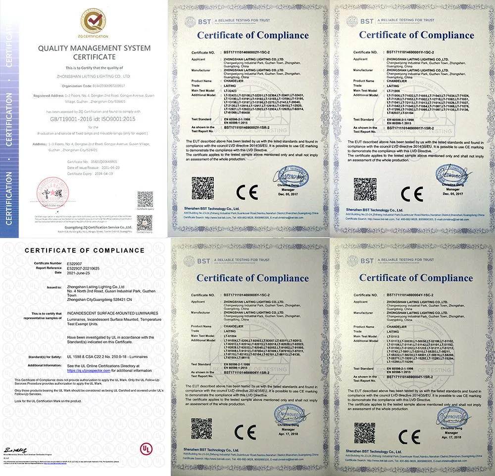 Certifications Display