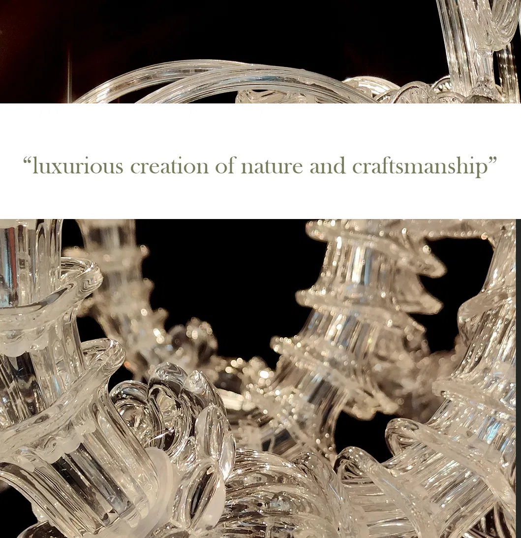 Crystal Chandelier Detail