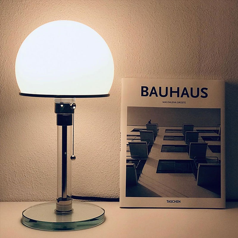 Designer Lighting Replica Wilhelm Wagenfeld Wg24 Bauhaus Table Lamp Night Table Lamp for Bedroom (WH-MTB-115)