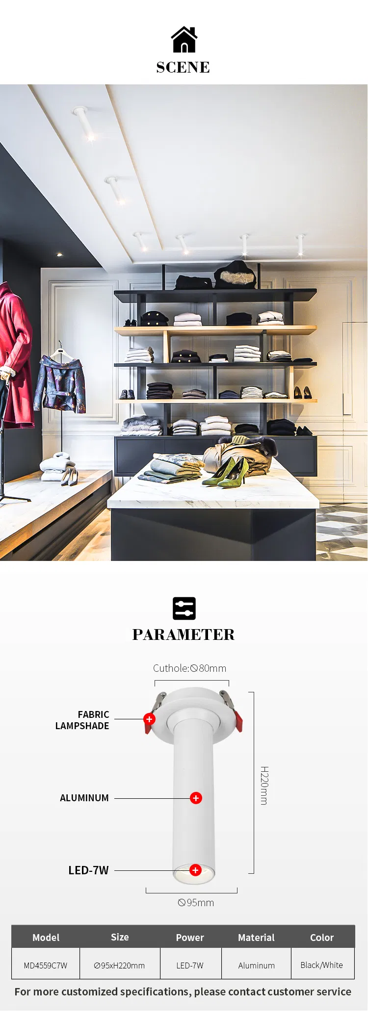 Track Lighting Display 3