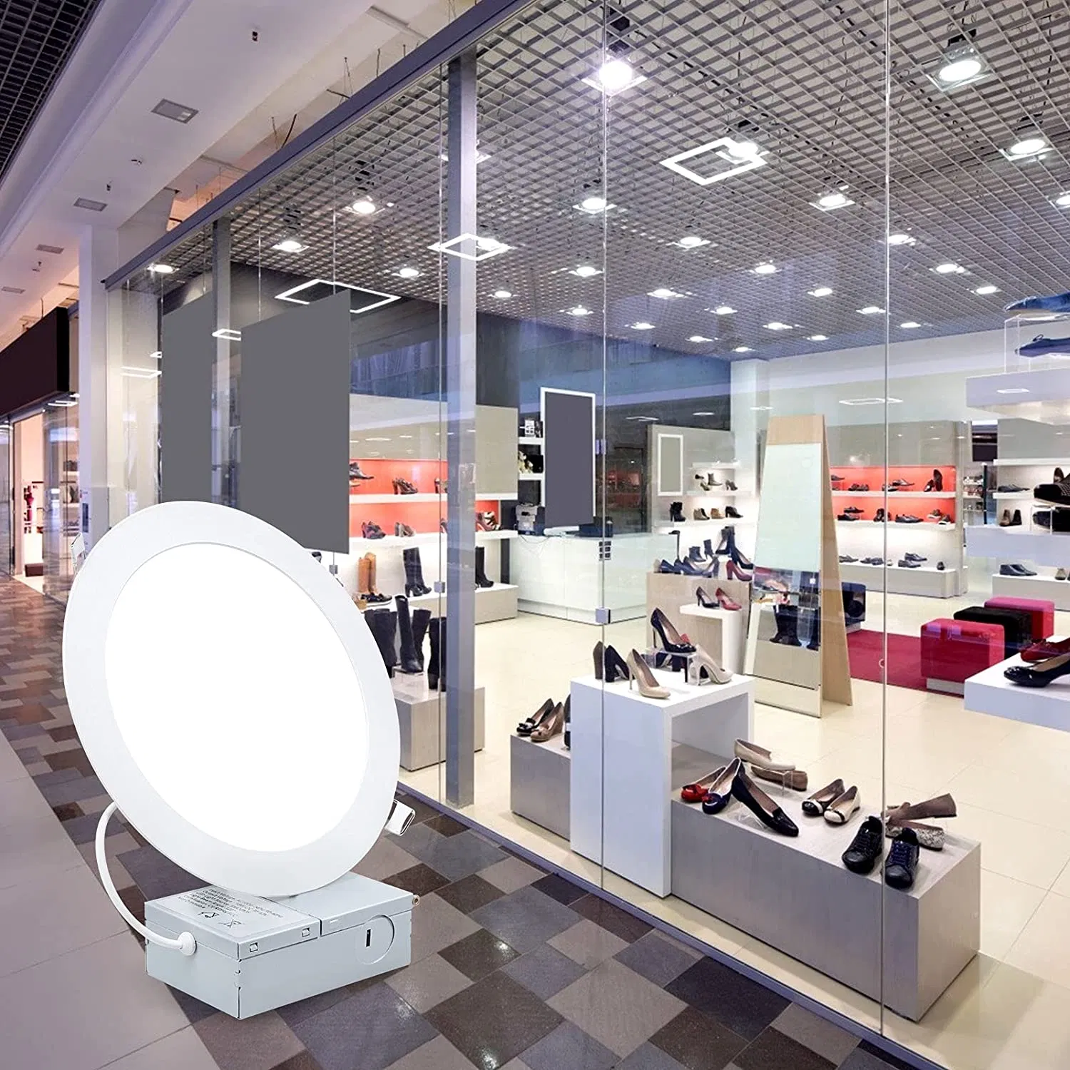 China Factory Slim Panel Lighting 6W for Reception Room, Lobby, Hotel Room