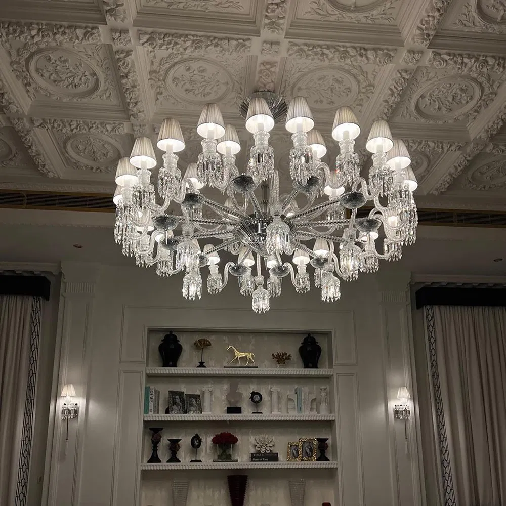 Zhongshan Crystal Lights &amp; Lighting Decoration Luxury Lustre De crystal Chandelier Crystal Pendant Lamps