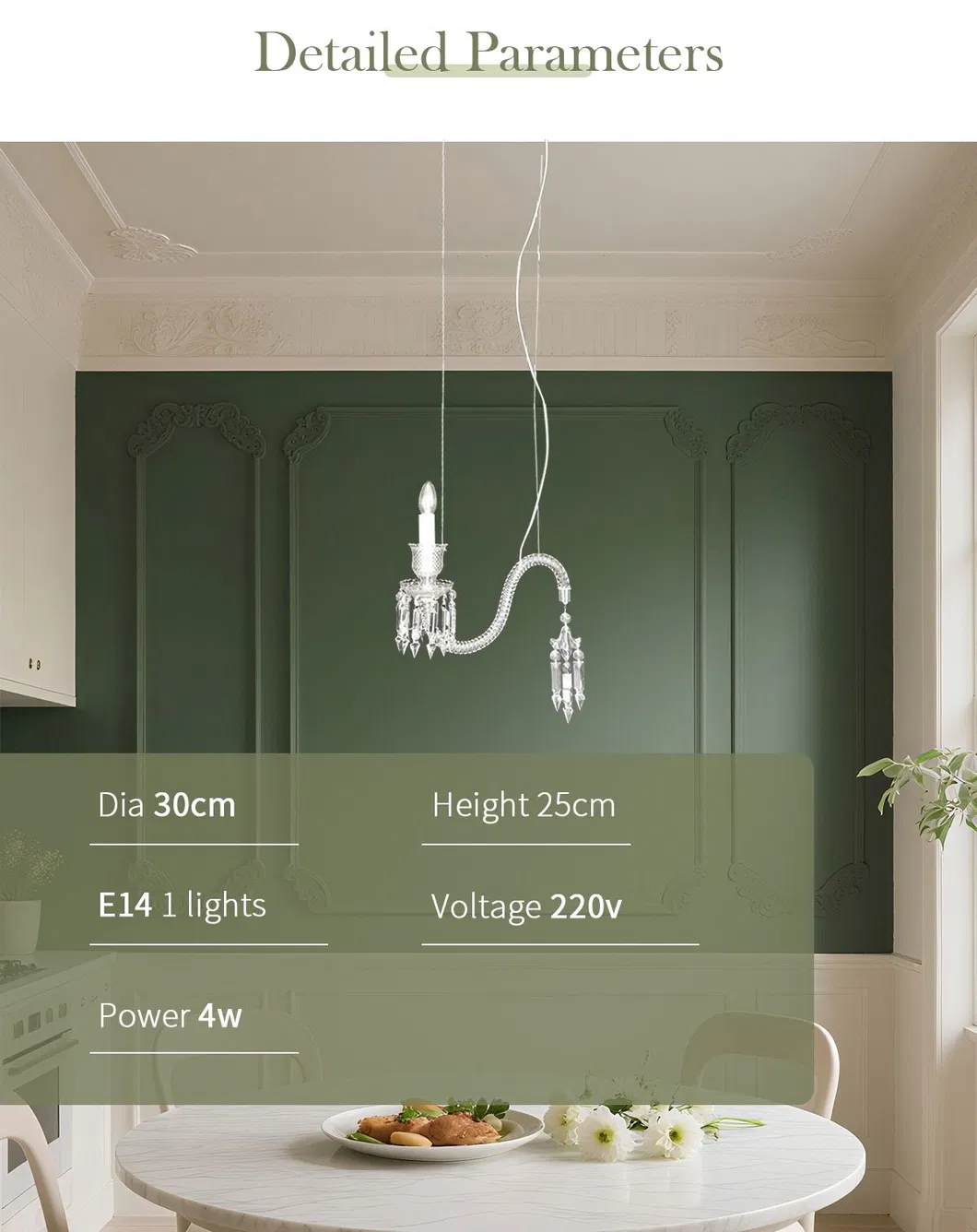 Crystal Pendant Lamp 8