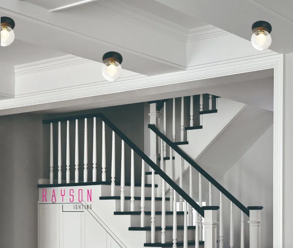 Double Glass Wall Sconce 4