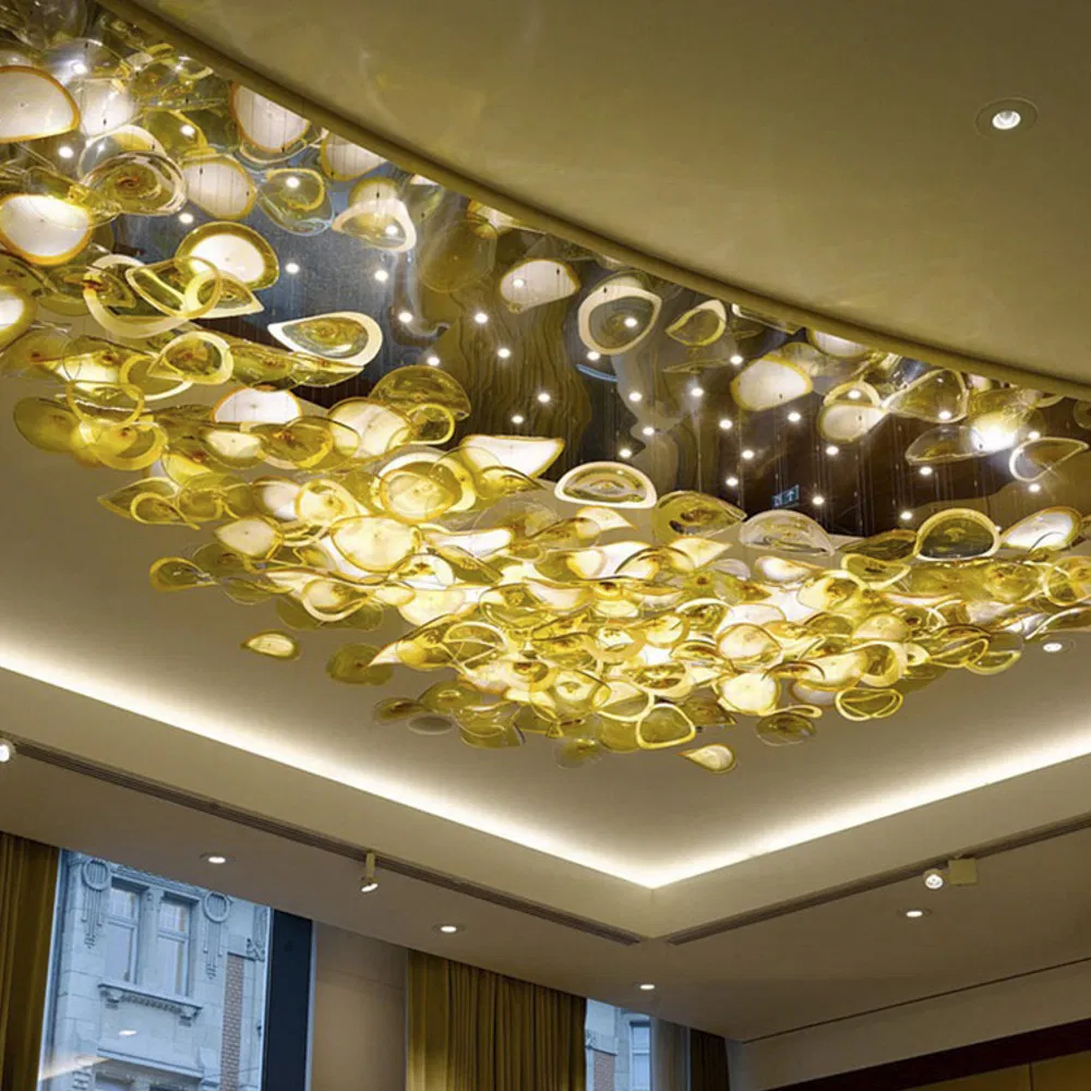 Custom Chandelier Modern Ceiling Lights Glass Luxury Large Light for Dining Room