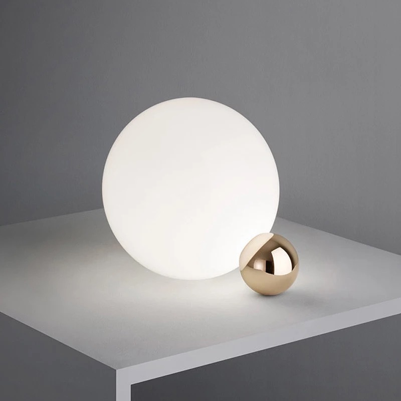 Minimalist Luxury Glass Table Lamp