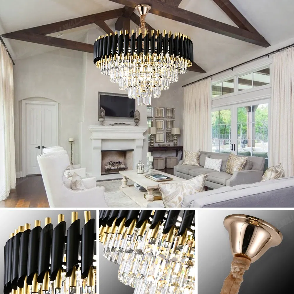 Nordic Villa Duplex Stairwell Chandelier Modern Luxury Ceiling Spiral Staircase Chandelier