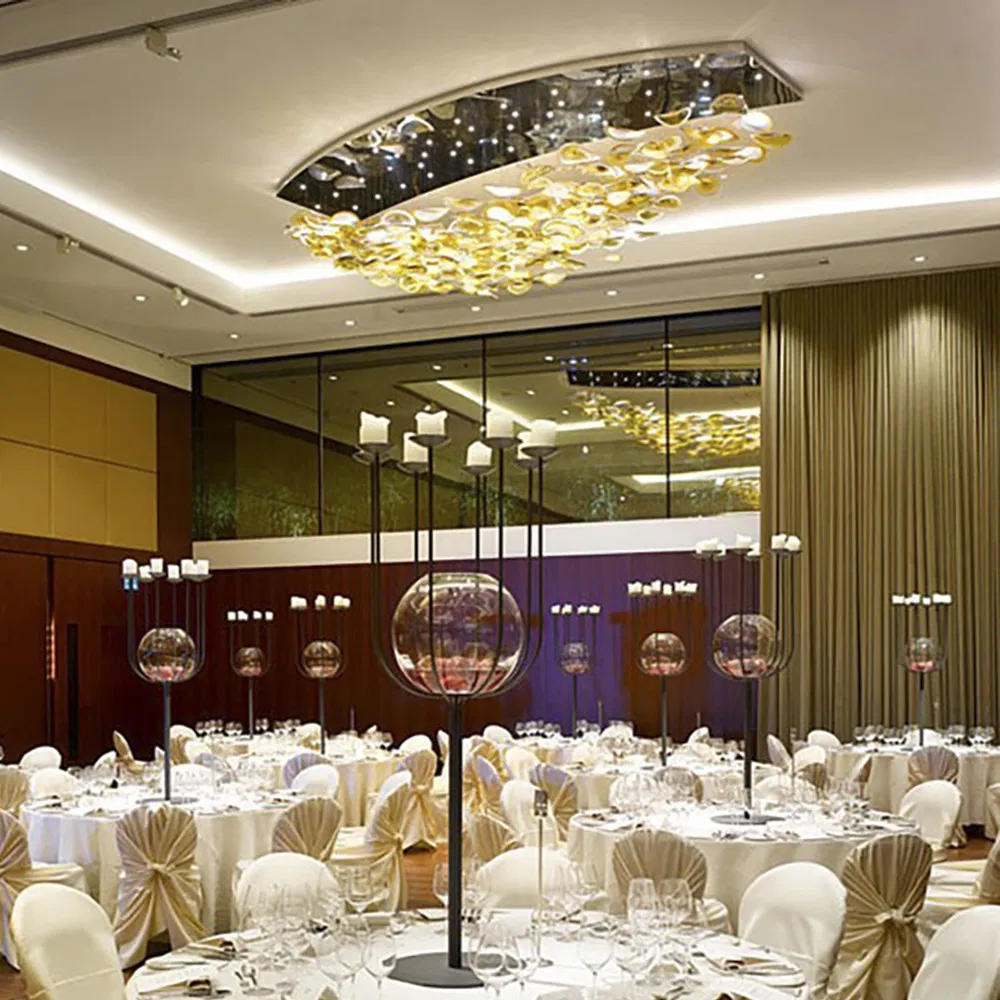 Custom Chandelier Modern Ceiling Lights Glass Luxury Large Light for Dining Room