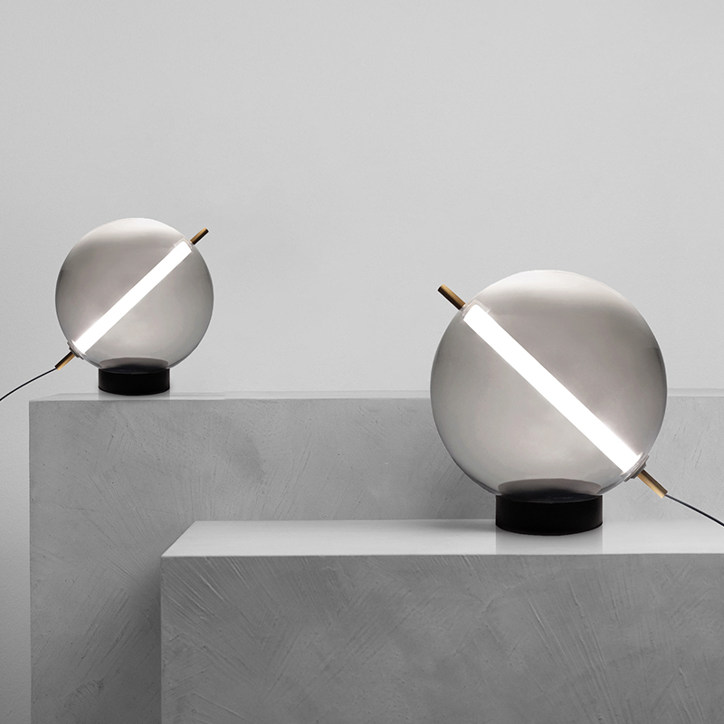 Minimalist Luxury Glass Table Lamp