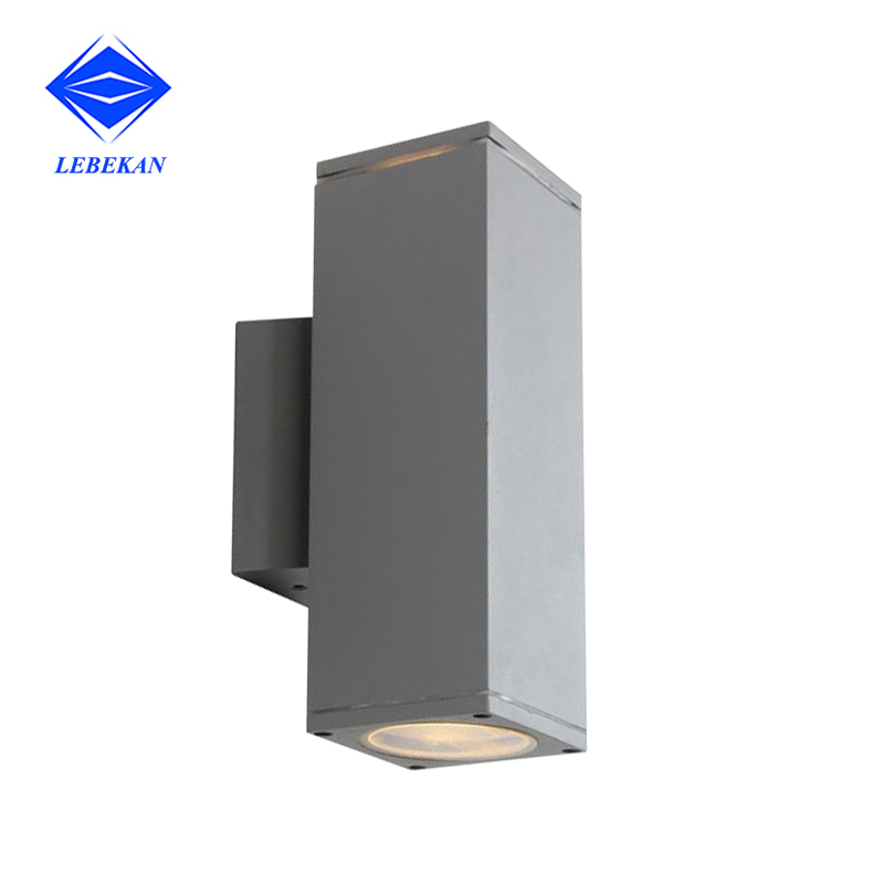 IP65 Waterproof Aluminum LED Wall Light - Modern Outdoor up/Down Sconce, 10W/20W Selectable, 3000K-6000K Adjustable, for Garden, Facade, Pathway (CE/RoHS Certif