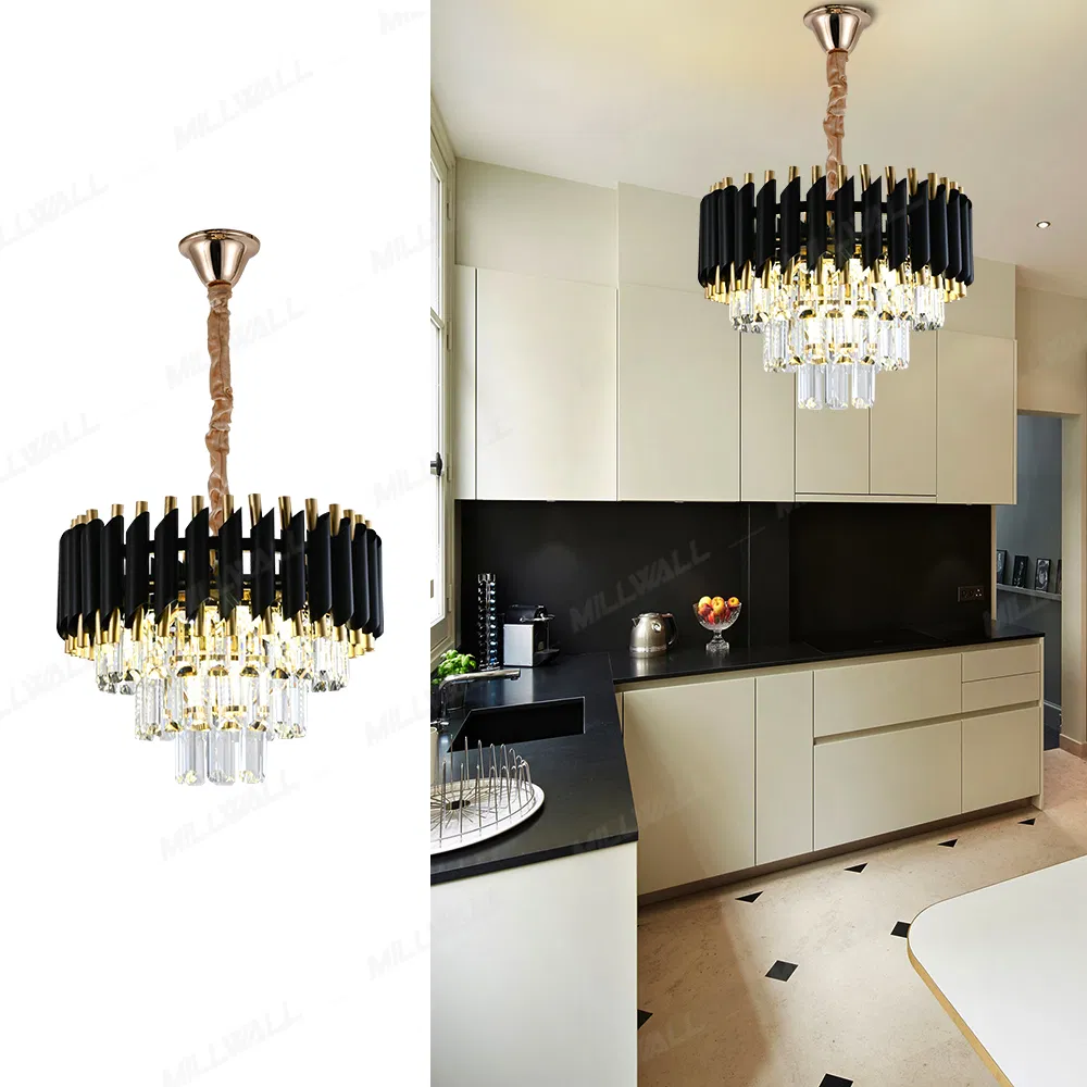 Nordic Villa Duplex Stairwell Chandelier Modern Luxury Ceiling Spiral Staircase Chandelier