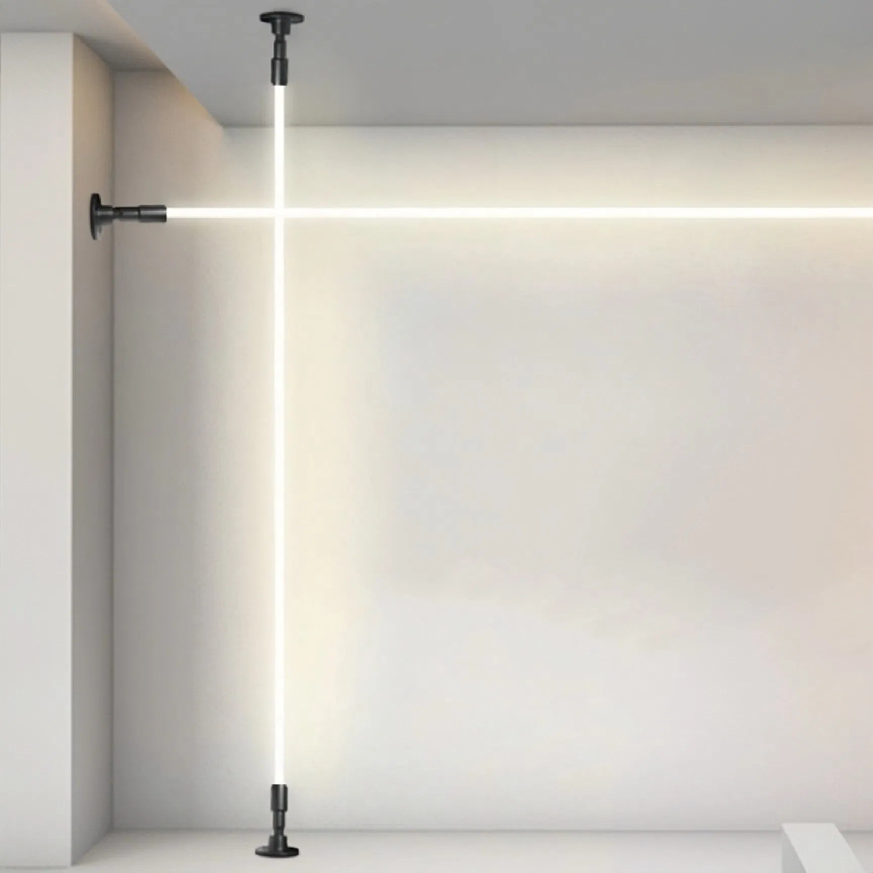 Indoor Lighting LED Wall Lamp 360 Degree Round Neon Flex Skyline Light