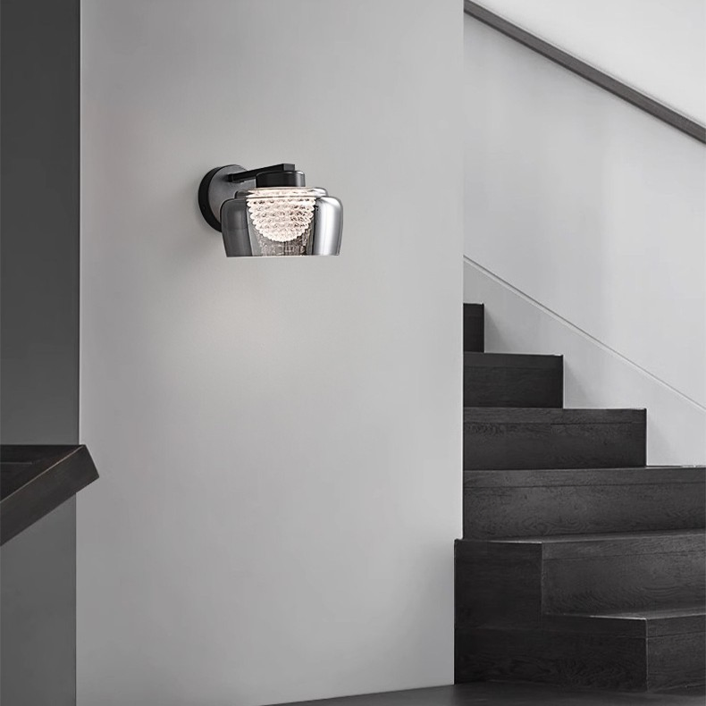 Zy Custom Full Copper Resin Living Room Master Bedroom Hotel Lobby Bedside Sconces Wall Lamp