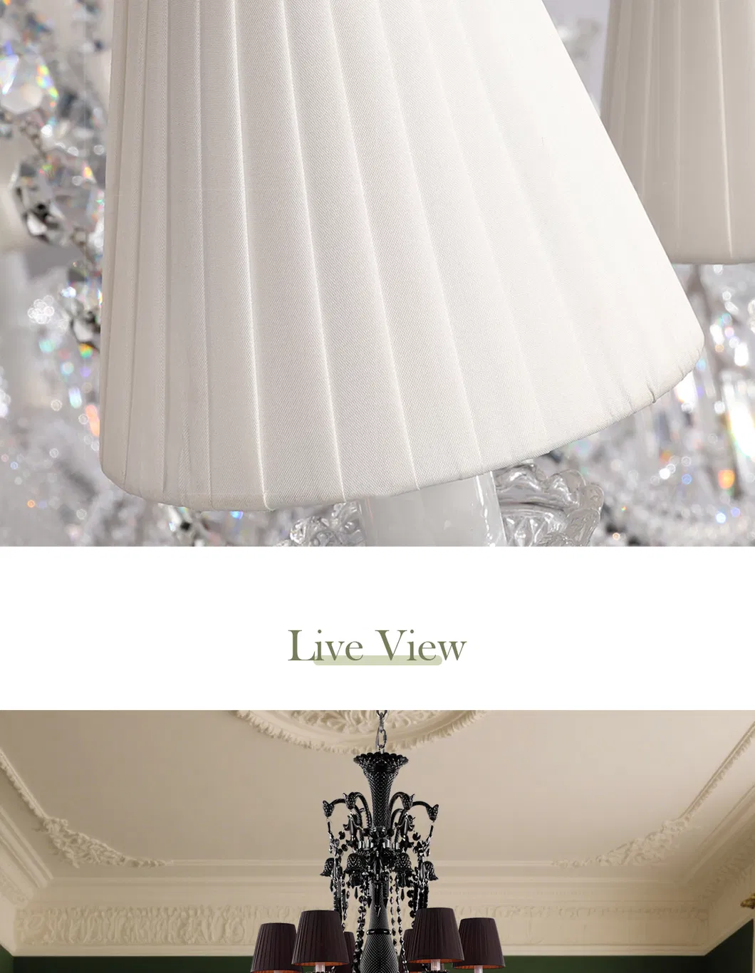 Crystal Chandelier Detail 5