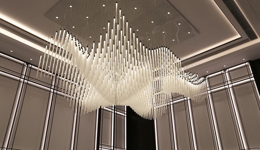 Art Glass Lighting Installation 3