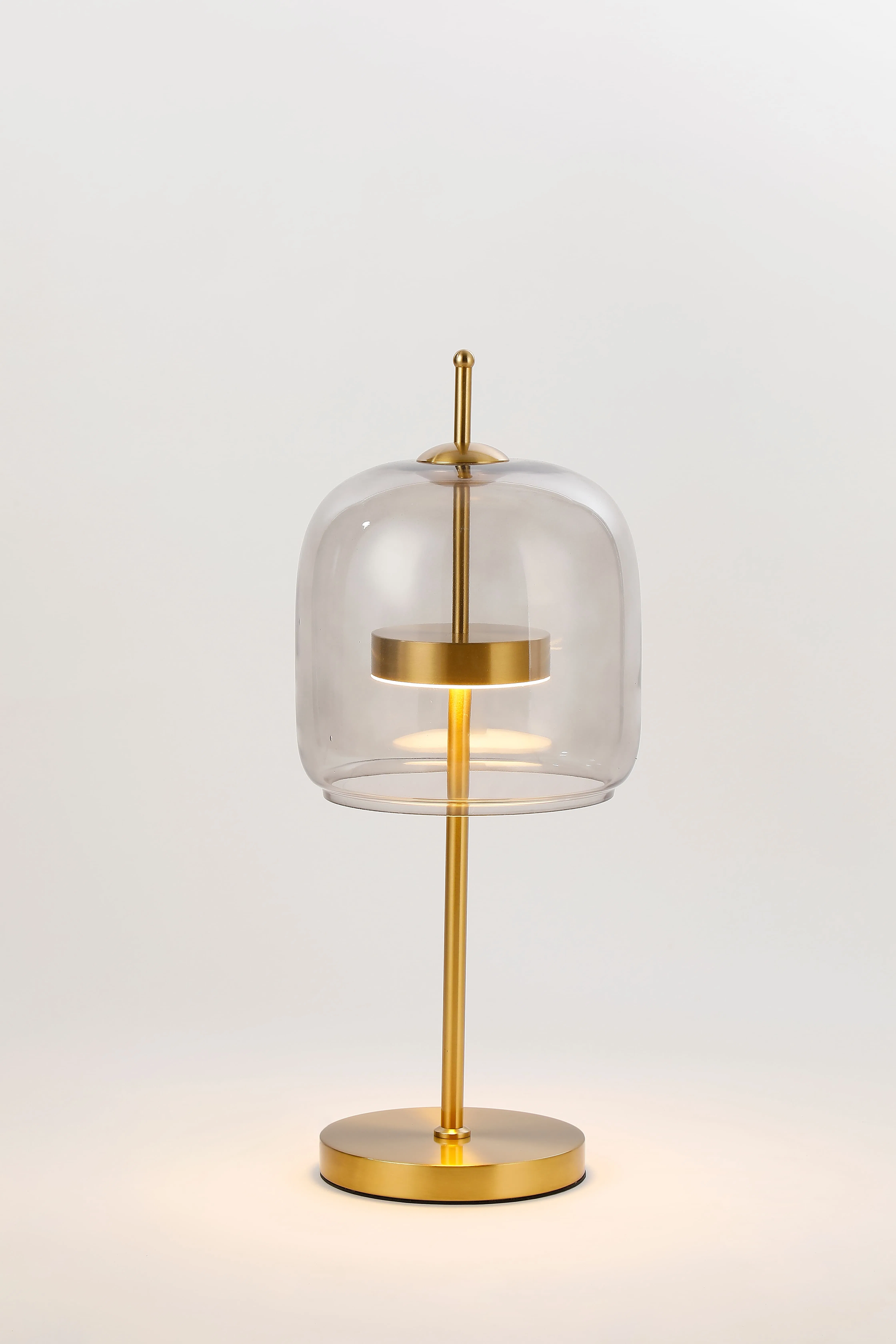 Nordic Minimalist Glass Adjustable Table Lamp Designer Office Reading Desk Lamp Hotel Bedroom Bedside Home Decorative Light