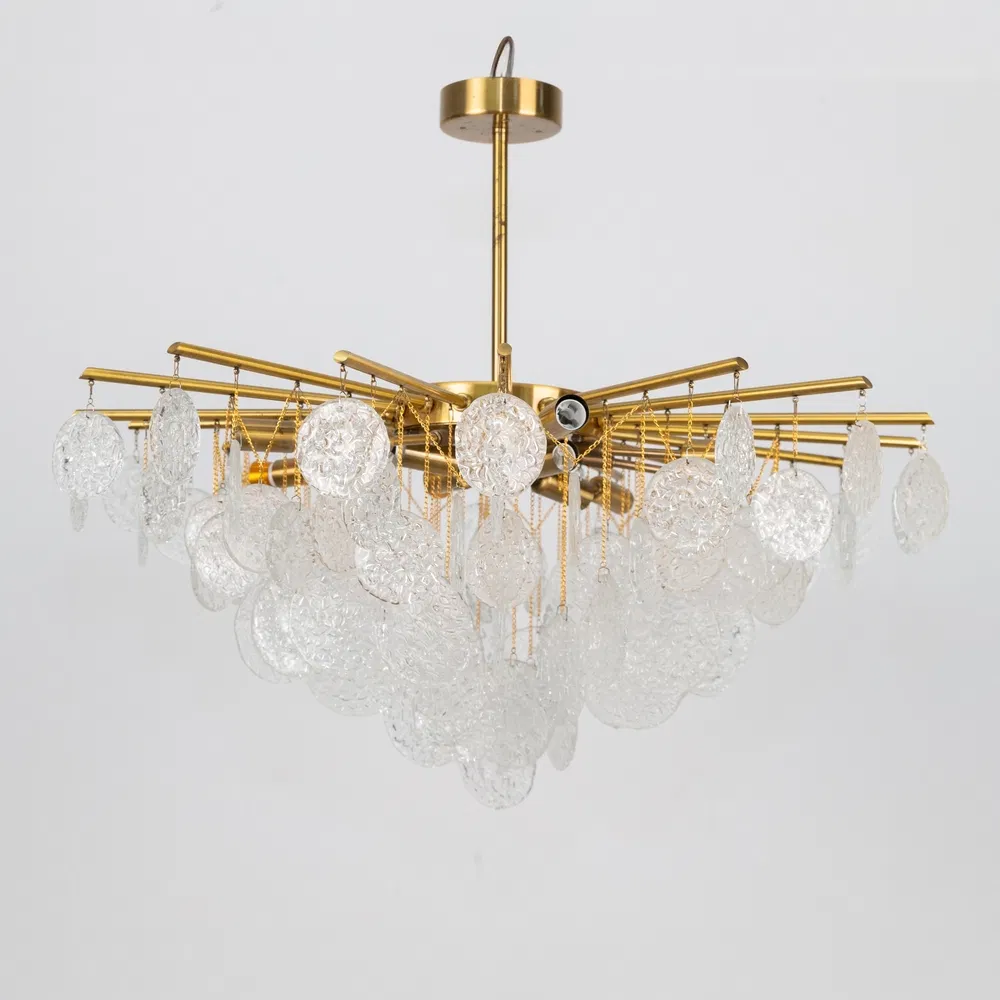 Energy-Saving Modular Zm250028-08go Adjustable Modern Pendant Lighting for Executive Office Lounges