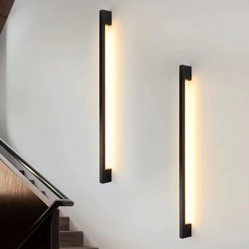 Modern Minimalist LED Linear Wall Lamp for Corridor Bedroom Bedside Living Room Iron Wall Light Lighting (ZY-XT041)