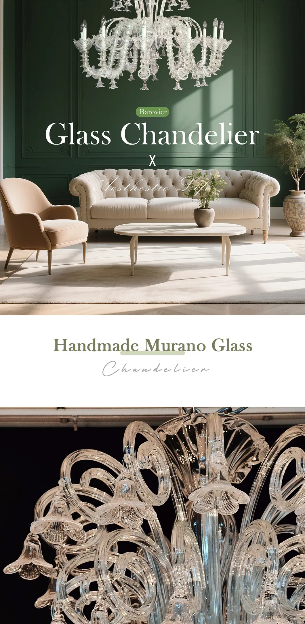 Detailed Craftsmanship Ceiling Light