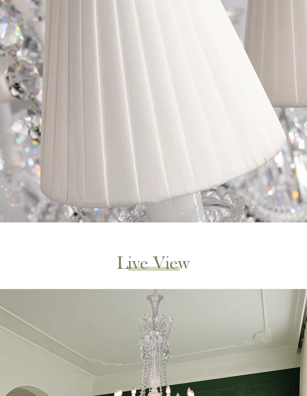 Wedding Glass Chandelier