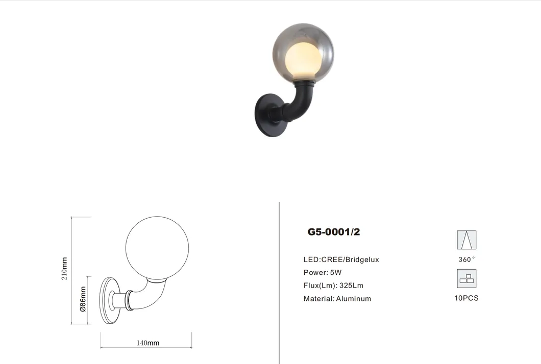 Wall Sconce Detail 5