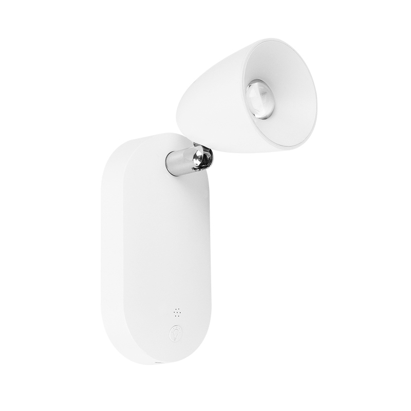 Surface LED Bedside Wall Lamp for Hotel with USB Port Rechargeable 3CCT/RGBW